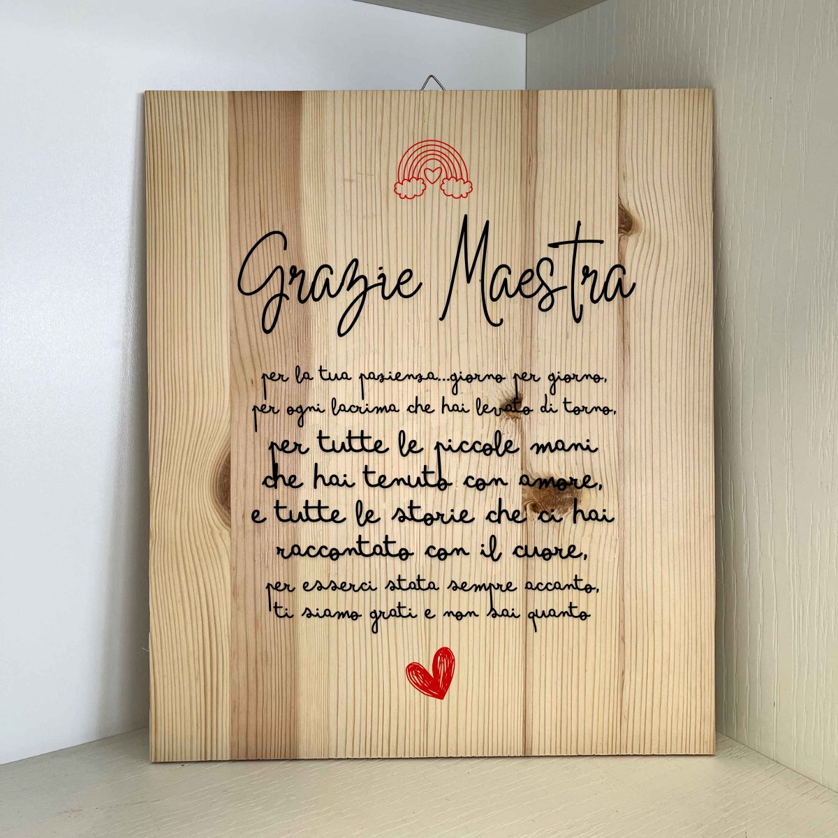 regalo per le maestre